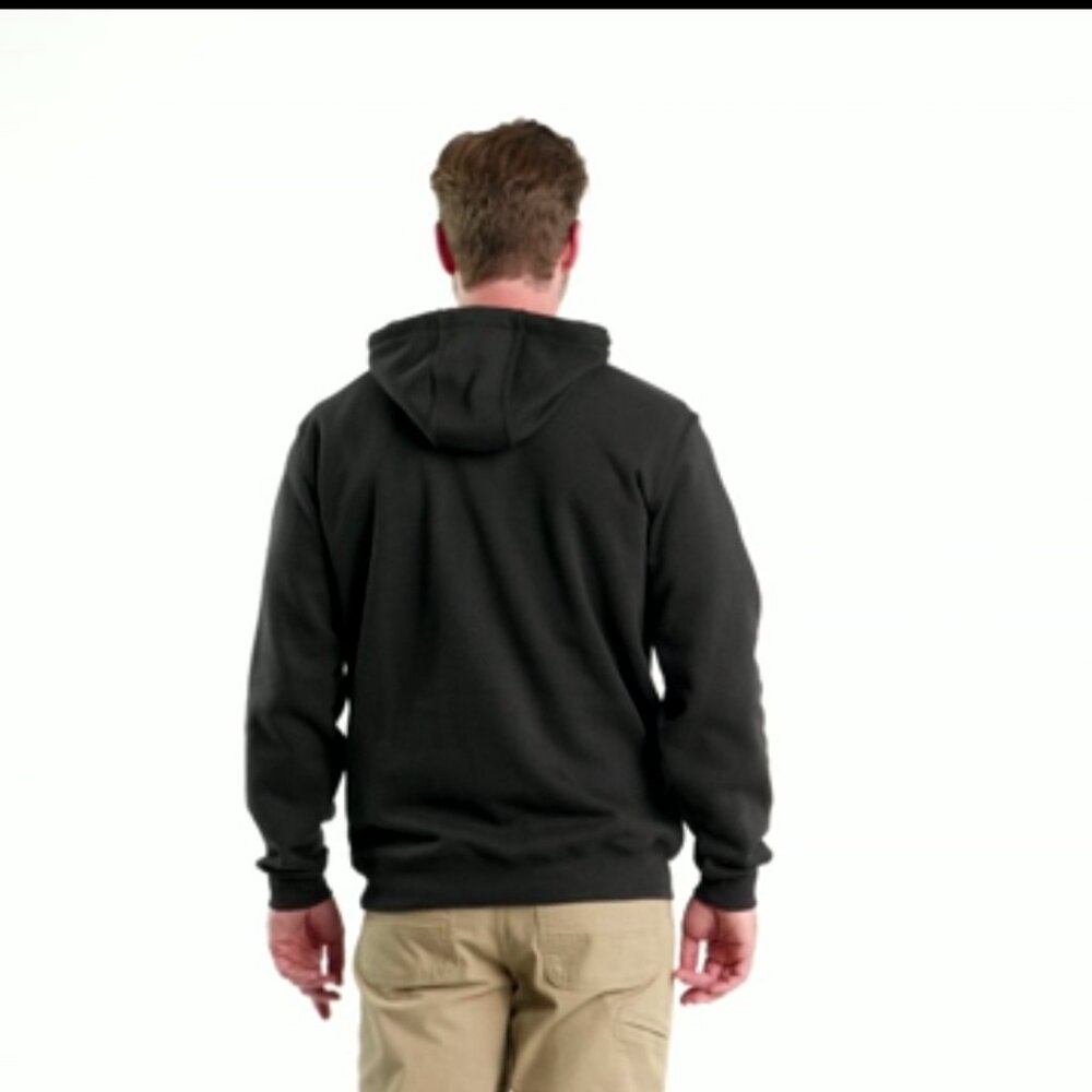 Carhartt Mens Fit Midweight Logo Sleeve Graphic Hoodie - Picture 3 of 8